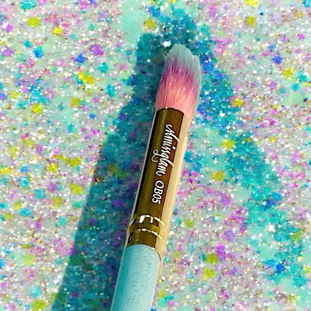 SLMISSGLAM OB05 Rainbow Eye Brush NWOB 1 ct New In Package